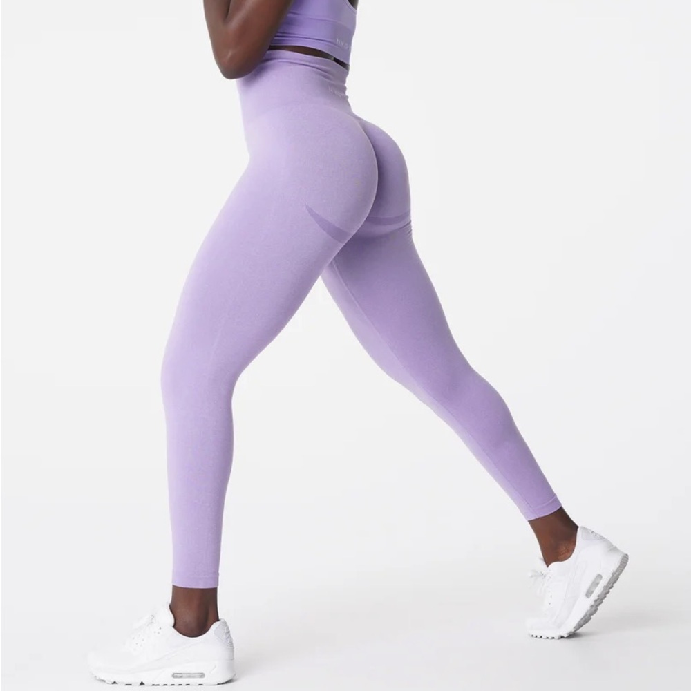 NVGTN Lilac High-Waisted Leggings